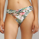 Exotic Dive Twist Front Bikini Pant - Retro Tropics - Simply Beach UK