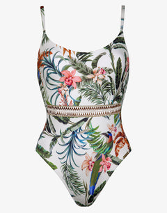 Exotic Dive Swimsuit - Retro Tropics - Simply Beach UK