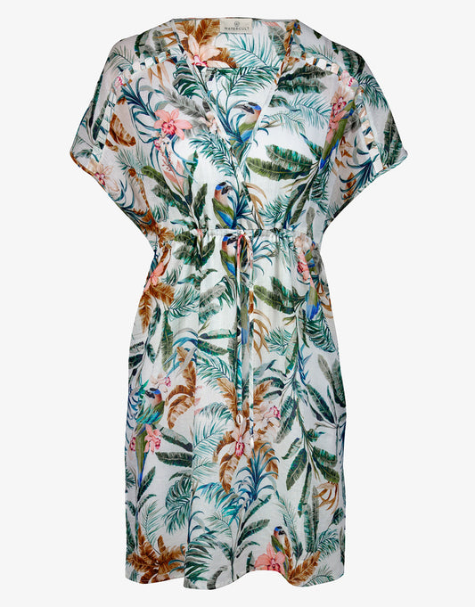 Exotic Dive Kaftan Dress - Retro Tropics - Simply Beach UK