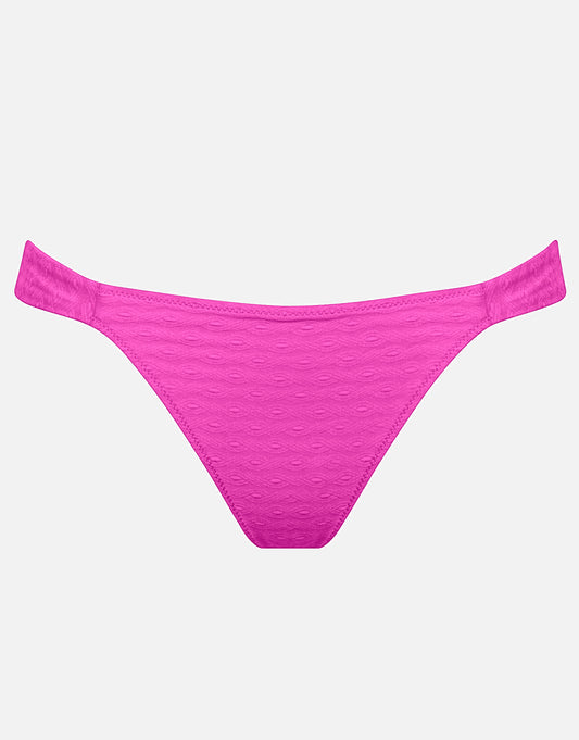 Bamboo Solids Bikini Pant - Intense Pink - Simply Beach UK