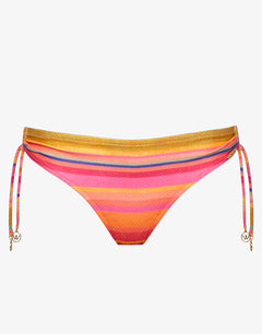 Dopamine Stripe Loop Side Bikini Pant - Dopamine Brights - Simply Beach UK