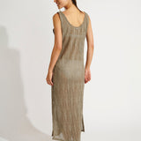 Banana Moon Beachsoul Tupai Midi Dress - Khaki - Simply Beach UK