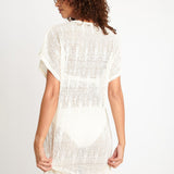 Banana Moon Beachsoul Zinia Mini Dress - Ecru - Simply Beach UK