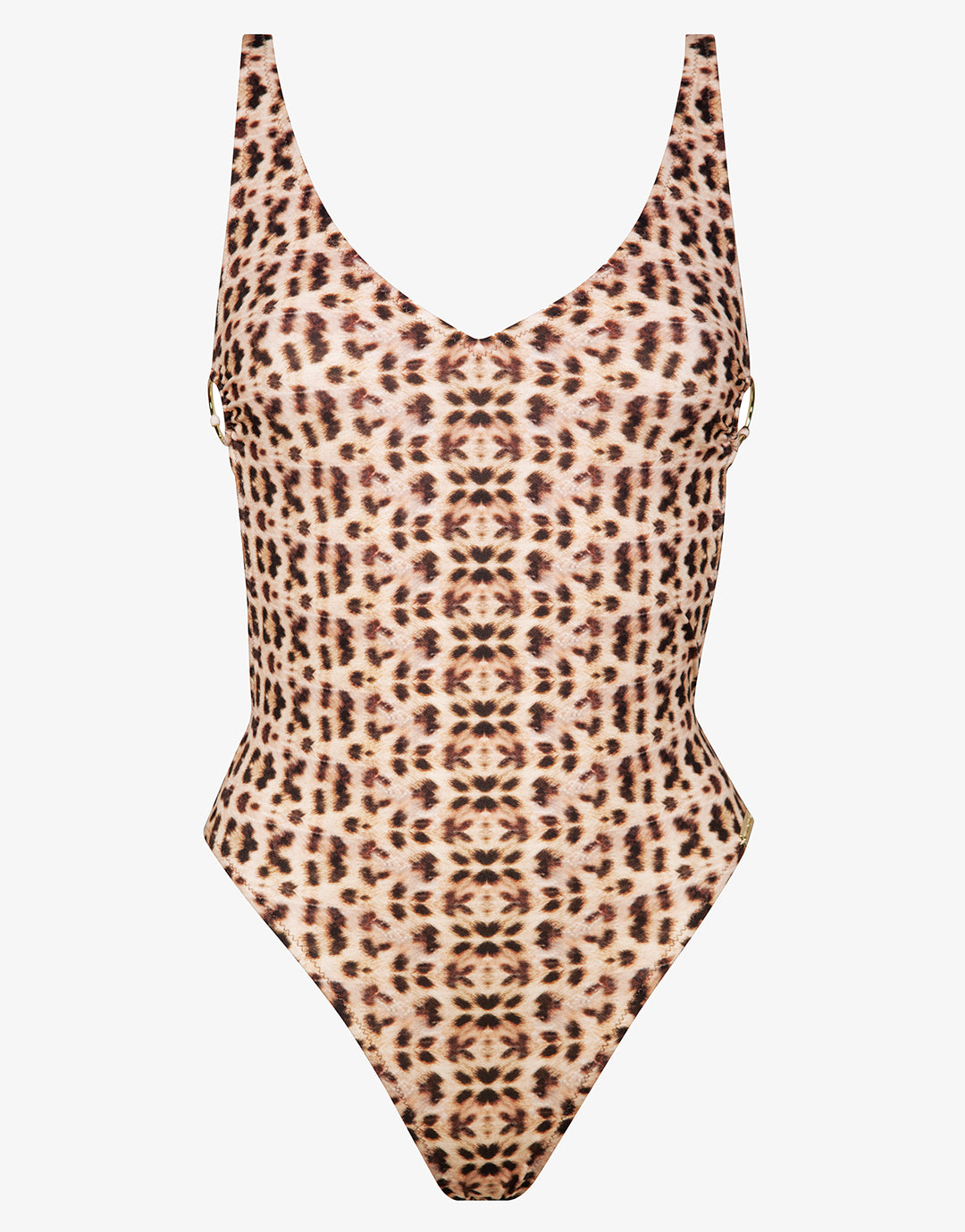 Leo Allures Tie Back Swimsuit - Wild Tropics - Simply Beach UK