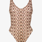 Leo Allures Tie Back Swimsuit - Wild Tropics - Simply Beach UK