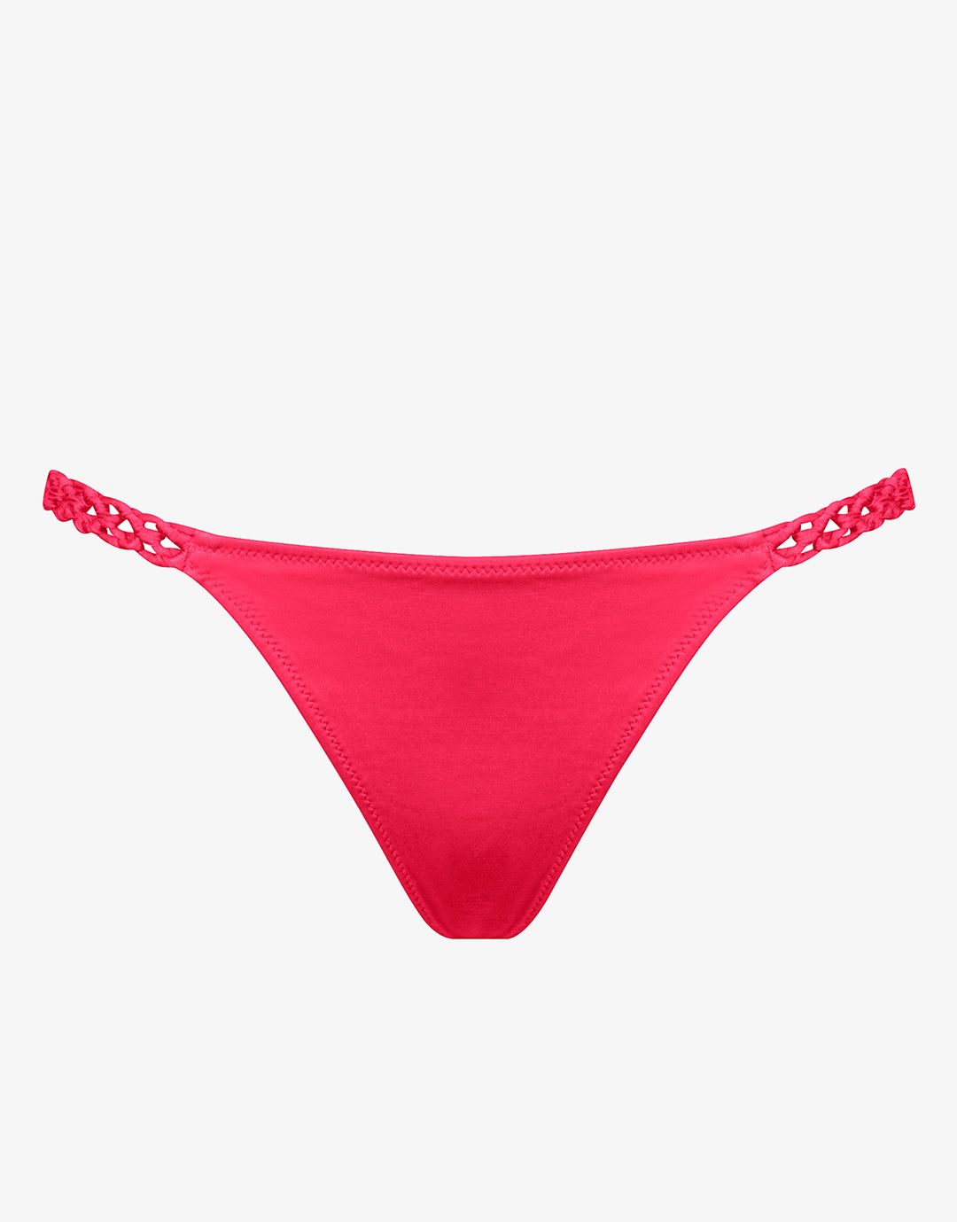 Macrame Love Bikini Pant - Luscious Red - Simply Beach UK