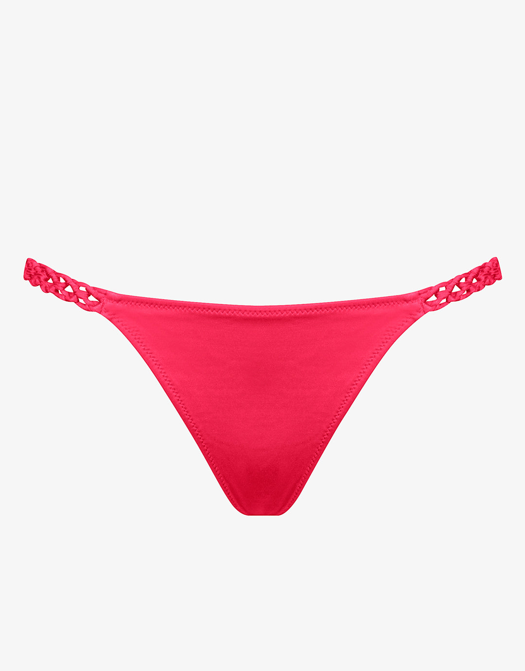 Macrame Love Bikini Pant - Luscious Red - Simply Beach UK
