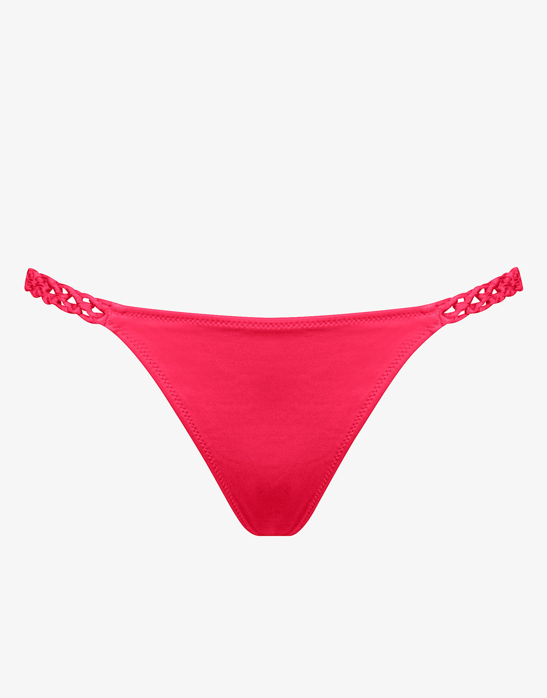 Macrame Love Bikini Pant - Luscious Red - Simply Beach UK