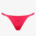 Macrame Love Bikini Pant - Luscious Red - Simply Beach UK