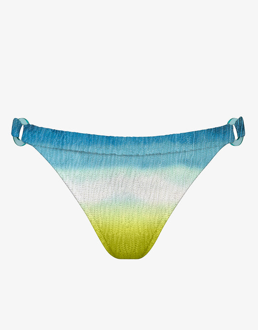 Ombre Flow Ring Side Bikini Pant - Aqua Shades - Simply Beach UK