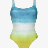 Ombre Flow Swimsuit - Aqua Shades - Simply Beach UK