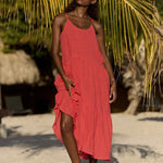 Banana Moon Cameron Laguna Maxi Dress - Framboise - Simply Beach UK