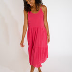 Banana Moon Cameron Laguna Maxi Dress - Framboise - Simply Beach UK