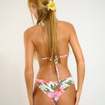 Tahiti Tupa Bikini Pant - Blanc Floral - Simply Beach UK
