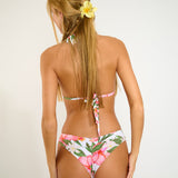 Tahiti Tupa Bikini Pant - Blanc Floral - Simply Beach UK