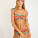 Banana Moon Nalika Myero Bandeau Bikini Top - Orange - Simply Beach UK