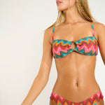 Banana Moon Nalika Myero Bandeau Bikini Top - Orange - Simply Beach UK