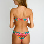 Banana Moon Nalika Myero Bandeau Bikini Top - Orange - Simply Beach UK