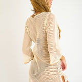Hayato Octavie Beach Tunic - Ecru - Simply Beach UK