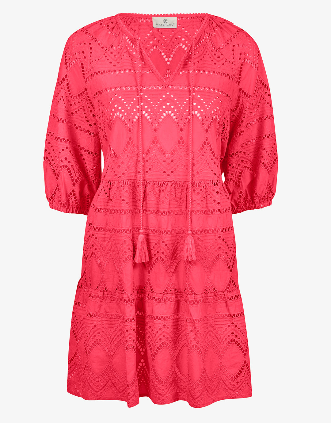Broderie Tunic - Luscious Red - Simply Beach UK