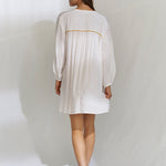 Kaftan Tunic - White and Pineapple - Simply Beach UK