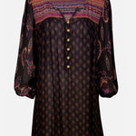 Eclectic Flames Tunic - Black - Simply Beach UK