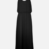 Flounce Maxi Dress - Black - Simply Beach UK