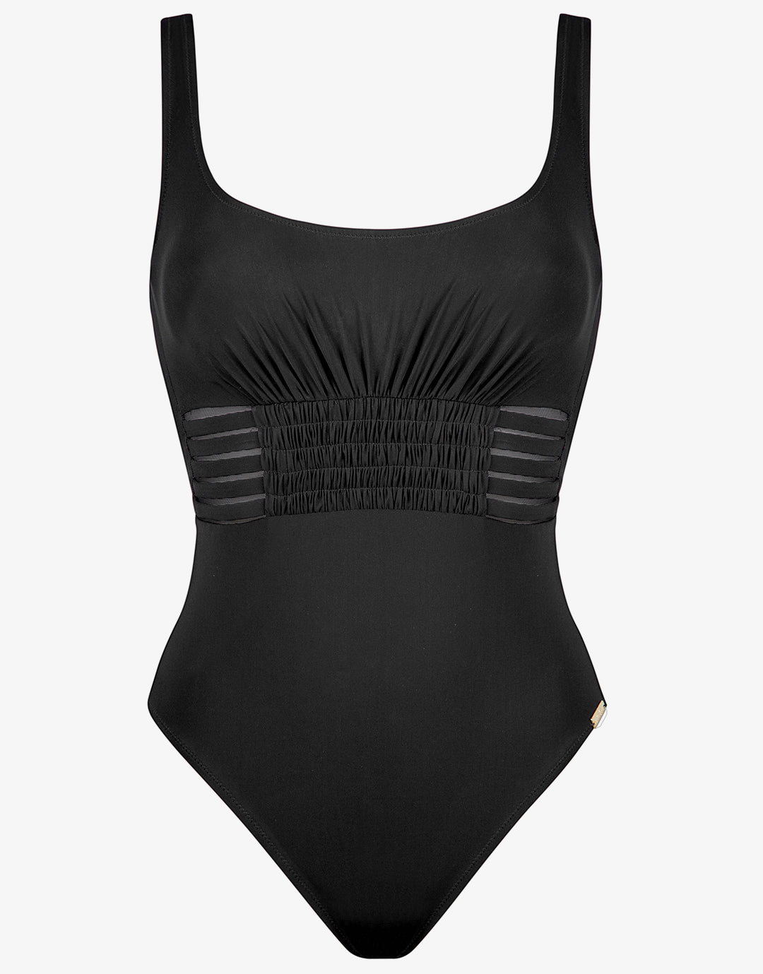 Icon Underwired Swimsuit - Black - Simply Beach UK