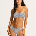 Isla Palm Reversible Hipster Bikini Pant - White - Simply Beach UK