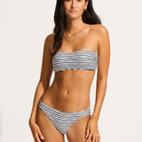 Isla Palm Reversible Hipster Bikini Pant - White - Simply Beach UK