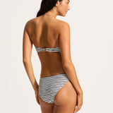 Isla Palm Reversible Hipster Bikini Pant - White - Simply Beach UK