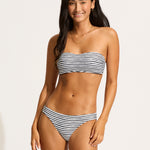 Isla Palm Reversible Hipster Bikini Pant - White - Simply Beach UK