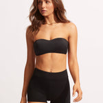 Collective Boyleg Bikini Pant - Black - Simply Beach UK