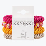 Original Hair Tie Bundle -Ivory, Pink and Golden Yellow - Simply Beach UK
