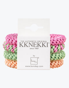Original Hair Tie Bundle - Pastel Orange, Pink and Green - Simply Beach UK