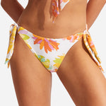 Palm Springs Tie Side Bikini Pant - Limelight - Simply Beach UK