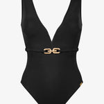 Sailor Luxe Plunge Swimsuit - Simply Beach UK