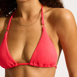 Sea Dive Slide Tri Bikini Top - Snapdragon - Simply Beach UK