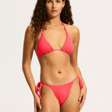 Sea Dive Slide Tri Bikini Top - Snapdragon - Simply Beach UK