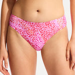 Sea Skin Retro Bikini Pant - Fuchsia Rose - Simply Beach UK