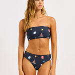 Beach Club Tube Bikini Top - True Navy - Simply Beach UK