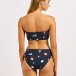 Beach Club Retro Bikini Pant - True Navy - Simply Beach UK