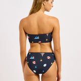Beach Club Retro Bikini Pant - True Navy - Simply Beach UK