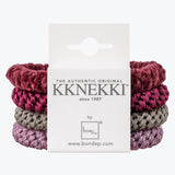 Original Hair Tie Bundle - Pink Glitter, Camo Glitter, Mulberry and Velvet Bordeaux - Simply Beach UK