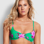 Full Bloom Sweetheart Underwire Bikini Top - Jade - Simply Beach UK