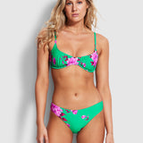 Full Bloom Sweetheart Underwire Bikini Top - Jade - Simply Beach UK