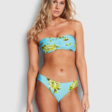 Full Bloom Hipster Bikini Pant - Sky - Simply Beach UK