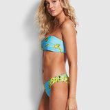 Full Bloom Hipster Bikini Pant - Sky - Simply Beach UK