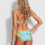 Full Bloom Hipster Bikini Pant - Sky - Simply Beach UK