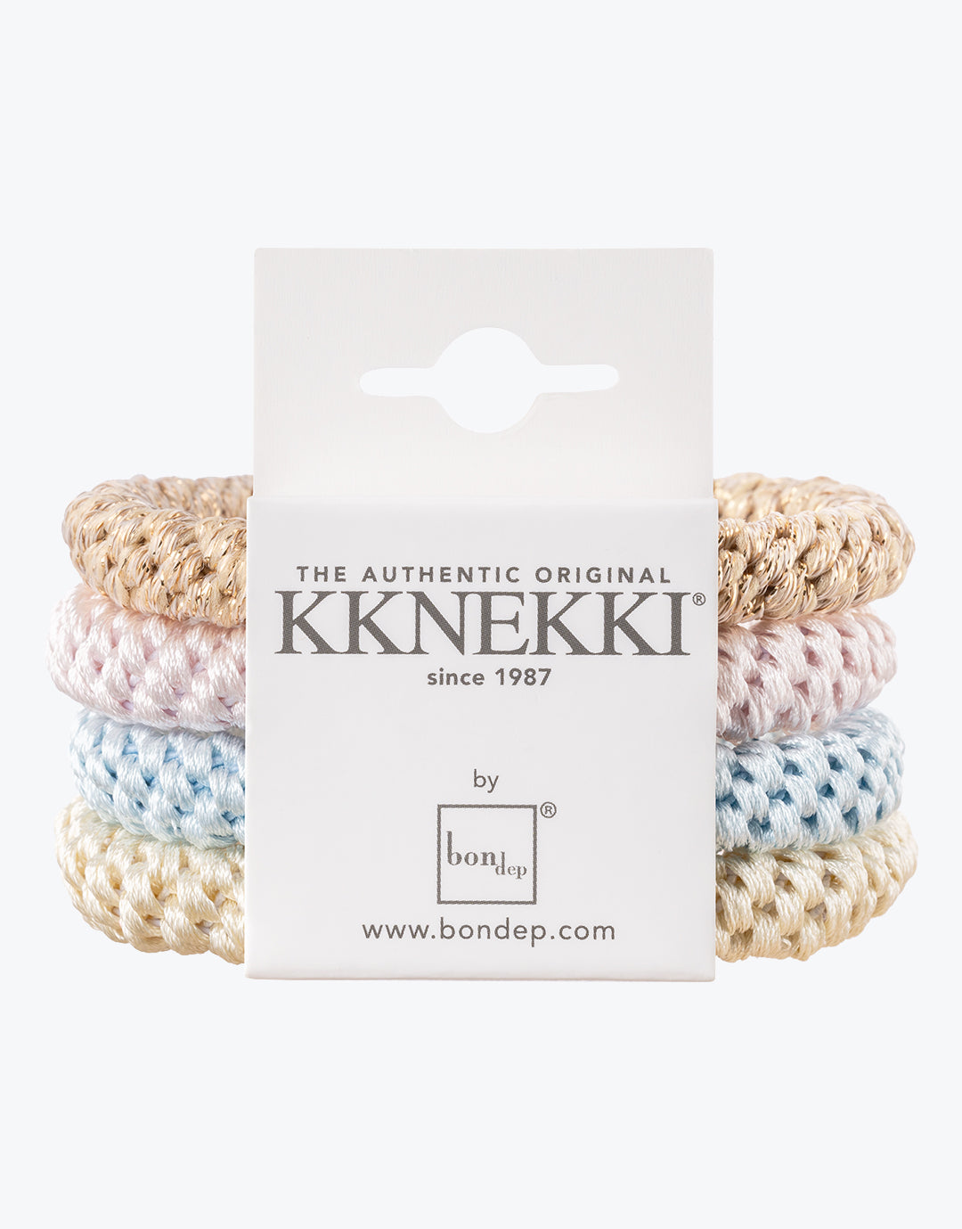 Original Hair Tie Bundle - Baby Blue, Cream, Pink and Beige - Simply Beach UK
